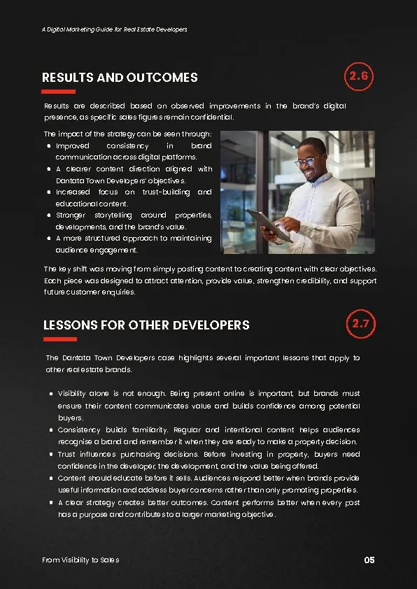 Playbook preview — Chapter 2 · Dantata case study