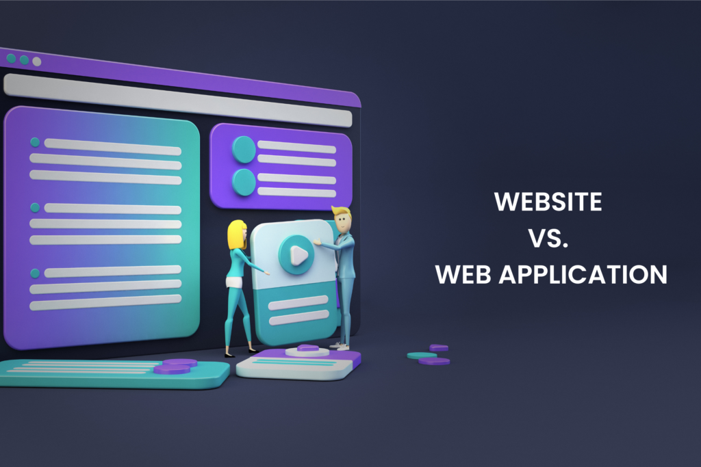 websites vs. web applications